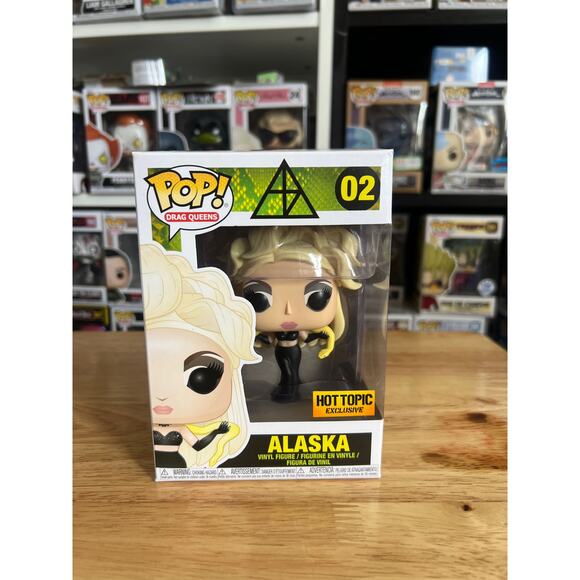 VAULTED EXCLUSIVE Alaska Funko Pop Drag Queens #02 Hot Topic Rupaul's Race AAA - Picture 1 of 6